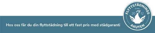flyttstädningsakuten i karlstad slogan